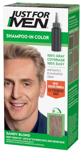 Just for Men Shampoo-In Haarfarbe Blond Sandy 10
