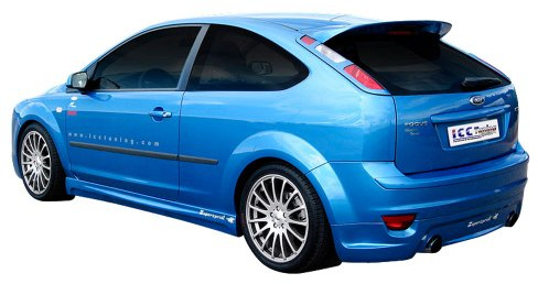 ICC Tuning Dachspoiler kompatibel mit Ford Focus II 2005-2011 'WRC Look'