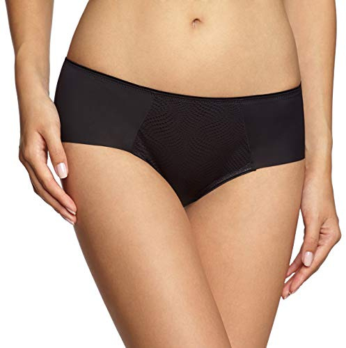 Triumph Women's Essential Minimizer Hipster X Briefs, Black, 10