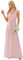 Ever-Pretty Robe de Soirée Asymétrique Longue Femme pour Mariage Plissée en Mousseline Fluide Une Bretelle à Fleurs 36 Rose