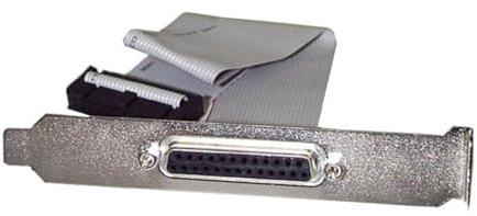 StarTech 16in DB25 Parallel Female to IDC26 Slot Plate (PLATE25F16) | DB25 to IDC26 parallel port header slot plate