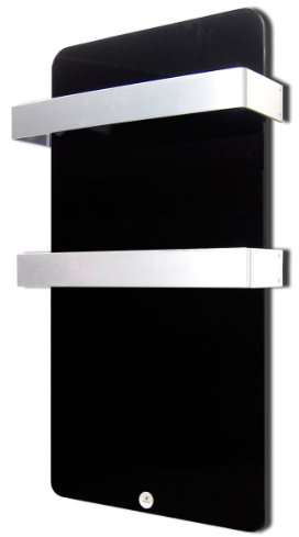 Haverland XTAL4N - Radiador secatoallas eléctrico 400W, color negro