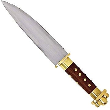 Haller Sax Messer mit Lederscheide klein