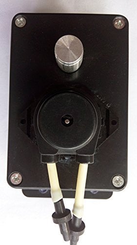 Geschwindigkeit einstellbar Dosierpumpe für Aquarium DIY Saugnapfhalterung Black Version