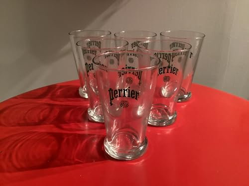 ileauxtresors 6 Gläser Perrier 0,33 CL