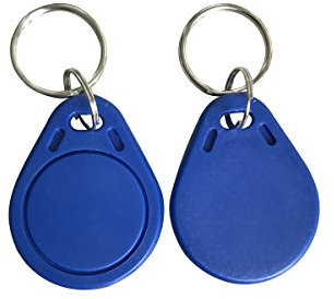 YARONGTECH RFID-Schlüsselanhänger 13.56MHZ Proximity ABS IC-Tags NFC MIFARE Classic® 1k Tag Access Controller 1K Chip 50 Stück