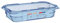 Araven GP574 ABS GN Lebensmittelbehälter, Größe 1/4, 65 mm x 265 mm x 163 mm, Blau