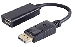 S-Conn Adapter, Displayport Stecker 1.1/ HDMI Buchse