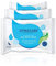 DYMACARE Lingettes Humides Corps Aloe Vera sans Parfum, Personnes âgées, Patients alités (10 paquets de 8 lingettes soit 80 lingettes au total)