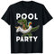 POOL PARTY Dinosaurier im Einhorn Schwimmreifen: Sommer T-Shirt