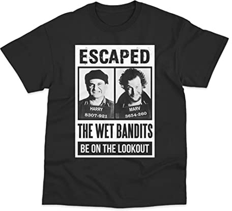 Postees Escaped - Wet Bandits Inspired By Home Alone T-Shirt | Direct To Gartment Printed