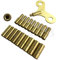 18-teiliges Uhren-Aufziehschlüssel-Set aus Messing, 1,75 mm – 6,0 mm / 000–15, Heizkörper-Schlüssel