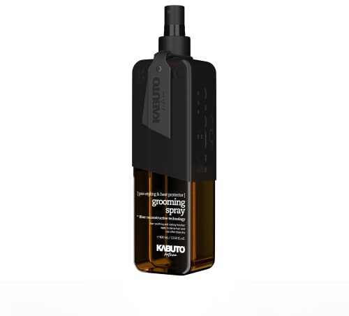 Kabuto Katana - Grooming Spray 400ml Stylingspray für Männer, Haarspray verleiht flexiblen Halt & natürlichen Glanz, Styling und Finish Haarprodukt, Pflege und Feuchtigkeit fürs Haar