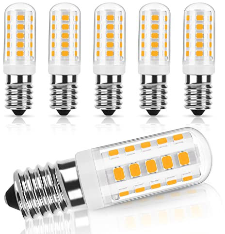 DiCUNO E14 LED Bulb Dimmable E14 Small Edison Screw Lamps, 2.5W (30W Equivalent), Warm White 2700K, 250LM, 230V SES Light Bulbs for Salt Lamp/Home Lighting, Pack of 6