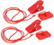 2 Stück Sicherheitsschalter für Laufband, 5 Stück Universal Laufband Sicherheitsschlüssel Magnetischer Sicherheitsschalter Schloss Laufband Sicherheitsschalter Laufbänder Cardio Training