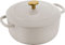 BALLARINI Bellamonte Cocotte ronde en fonte émaillée 20 cm 2,5 l Blanc ivoire