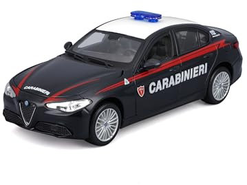 BBURAGO- JALFA Romeo Giulia Carabinieri Modello Auto da Collezione, 18-25128