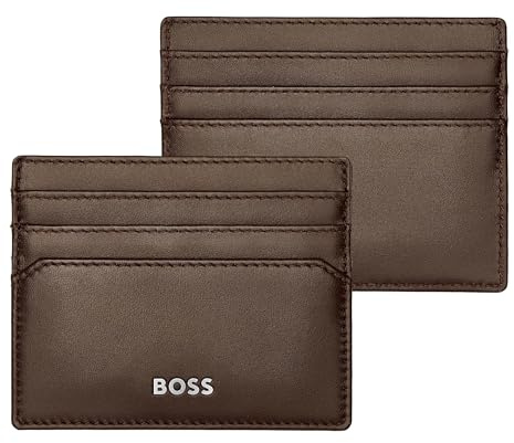 Porta carte di credito Classic Smooth, Caffè, 16.2, Classico