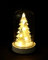 Weihnachtsbeleuchtung Dekoglocke Motiv Xmas, 20cm, 10 LED, Batteriebetrieb, Indoor