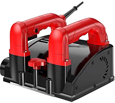 Fresa per la riparazione da 1200 W, smerigliatrice per calcestruzzo, smerigliatrice per calcestruzzo, fresa per muri, levigatrice elettrica da parete, fresa per intonaco