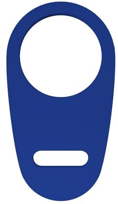 fossi3D Tankverschluss Sicherung Adblue kompatibel für Ducato Jumper Boxer - Blau