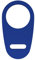 fossi3D Tankverschluss Sicherung Adblue kompatibel für Ducato Jumper Boxer - Blau