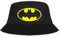 Spreadshirt DC Comics Batman Logo Fledermaus Klassisch Fischerhut, L/XL (Caps), Schwarz