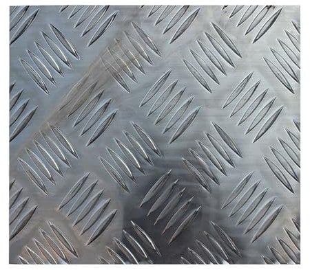aluminum metal Used In Truck Buildings Vehicles Ships Aircraft Anti-Slip Floors 5 Bars Textured Aluminium Checker Tread Plate 2mm 3mm 4mm 5mm decorative bendable