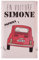Générique DLP Portefeuille de Voiture - Simone, Rose, Unisex, Polyuréthane, Moderne, 1 Compartiment, Pochettes, Passeport, 10x10x10 cm, Femmes Conductrices, Tendance