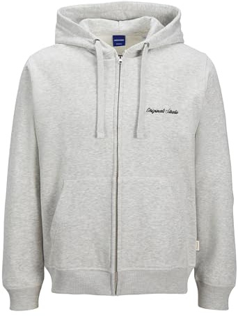 JACK & JONES Jornorrebro Emb Sweat Zip Hood Noos