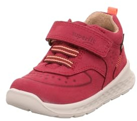 Superfit Mädchen und Jungen Ankle Boots Breeze, Kinder Stiefeletten, Weite: M IV, uebergangsstiefel, flach, Stiefel, Bootee, ROT/ORANGE (030), 26 EU