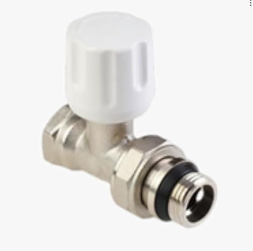 Robinet de radiateur droit 1/2, avec joint torique