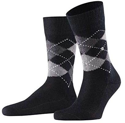 Burlington Men's Preston M So Warm Soft Patterned 1 Pair Socks, Beige Pearl 3880, 6.5-11