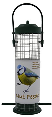Green Jem Bird Nut Feeder, Green, 13x7.5x24 cm