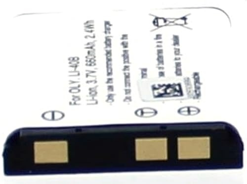 AGI 84544 Li-Ion 660 mAh 3,7 V Akku wiederaufladbar – Akkus (660 mAh,-Ionen (LiIon), 3,7 V, schwarz, 1 Stück (S))