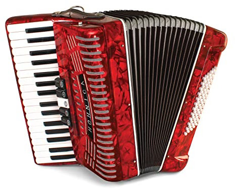 Hohner Akkordeons 1305-red 97-key Akkordeon