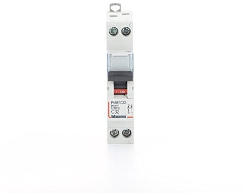 BTicino FA881C32 Interruttore Automatico, 1P+N, 4.5 kA, 32 A