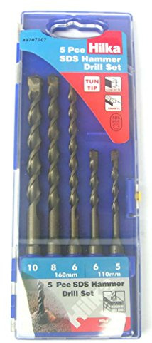 Hilka 49707007 SDS-Hammer-Set, 5-teilig