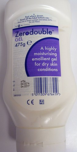 Zerodouble Gel,475g,highly moisturising emollient gel for dry skin conditions