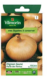 Vilmorin - Sachet graines Oignon jaune Paille des Vertus