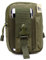 Lisirs Molle Pouch Compact EDC Utility Tactical Pouches Multipurpose Gadget Belt Pouch Waist Tool Bag with D Carabiner Army Green
