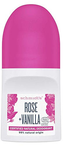 Schmidt´s Roll-On Rose & Vanilla, 50 ml, Rosa