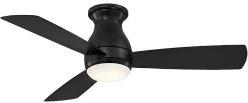 RIIMUHIR Fanimation Hugh 44 Ventilador de techo, 44 inch, Negro