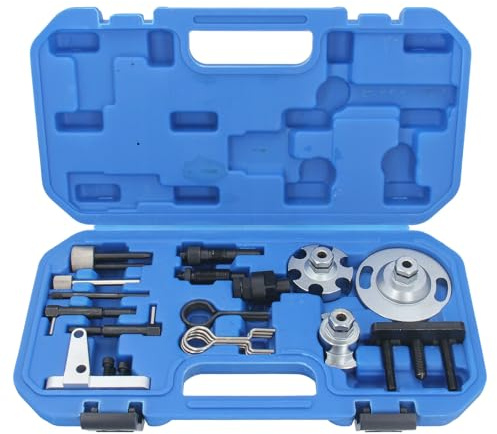 GEPCO Motor Einstellwerkzeug Satz Steuerkette kompatibel mit Audi VW 2.7 3.0 4.0 4.2 TDI V6 V8 20-TLG