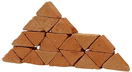 TuToy 20-70Pcs 1:16 Scale Sand Table Model Miniatures Model Brick Red Brick Antique Brick Tiles - G