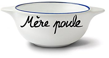 Véritable bol breton en faïence de Pornic - Mère Poule