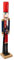 Déco de Noël Grande Figurine Casse Noisette en Bois Rouge H 106 cm - Feeric Christmas