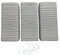 NOBILE LOVELYCARE Set 3 Umidificatori termosifone calorifero con ganci kit umidificatore ceramica termosifoni o stufa a gas fantasia RIGHE