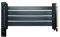 Phanteks (PH-CBRS4.0_FL22 220 mm Flat Line PCI-E Gen4.0 x16 Rise Kabel, 90 Grad Adapter, schwarz