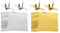 HEMOTON 200 Bl Origami Papier Faltpapier Reispapier Klapparbeiten Blatt Einseitige Origami- Quadrate DIY Kunsthandwerk Kinder Kindergarten Vorschule Liefert 10Cm Bastelpapier Silber Goldene